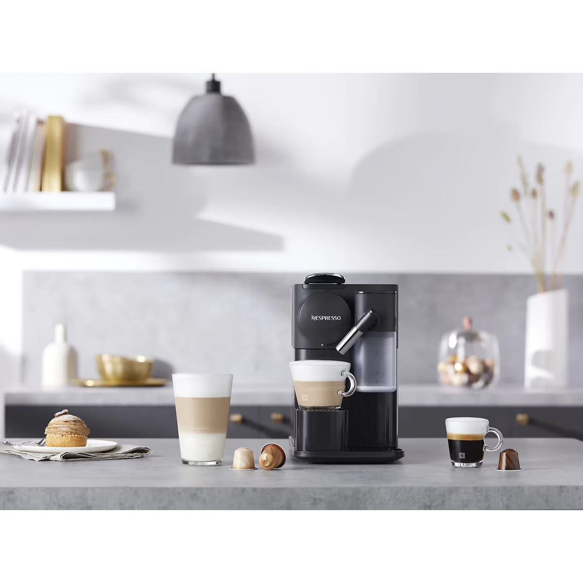 Máquina de café De'Longhi Nespresso Lattissima One